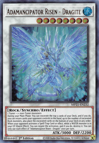 Adamancipator Risen - Dragite [MP21-EN232] Ultra Rare - Yu-Gi-Oh! - Card Brawlers | Quebec | Canada |