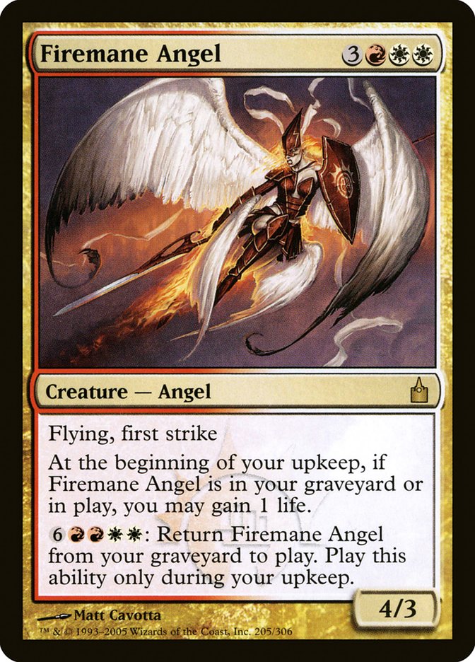 Firemane Angel [Ravnica: City of Guilds] - Magic: The Gathering - Card Brawlers | Quebec | Canada |