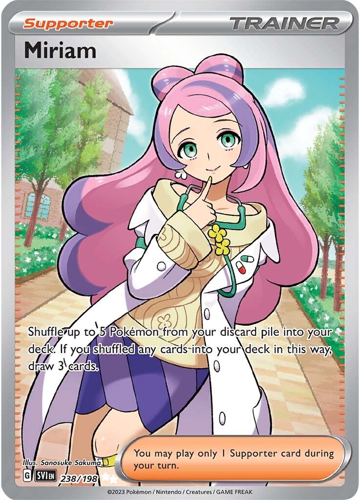 Miriam (238/198) [Scarlet & Violet: Base Set] - Pokémon - Card Brawlers | Quebec | Canada |