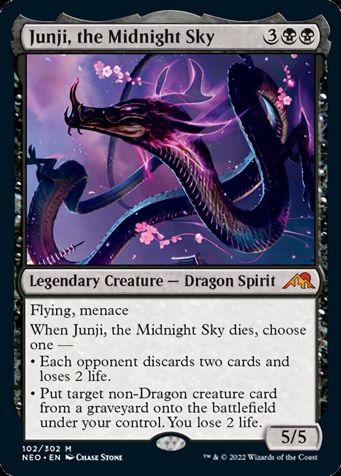 Junji, the Midnight Sky [Kamigawa: Neon Dynasty] - Magic: The Gathering - Card Brawlers | Quebec | Canada |