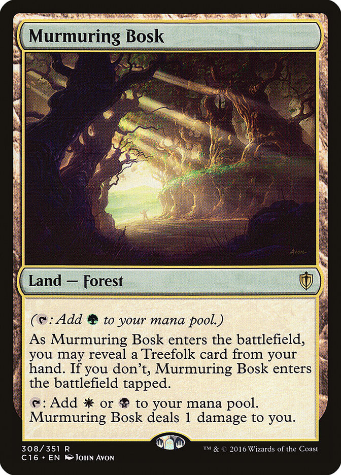 Murmuring Bosk [Commander 2016] - Magic: The Gathering - Card Brawlers | Quebec | Canada |