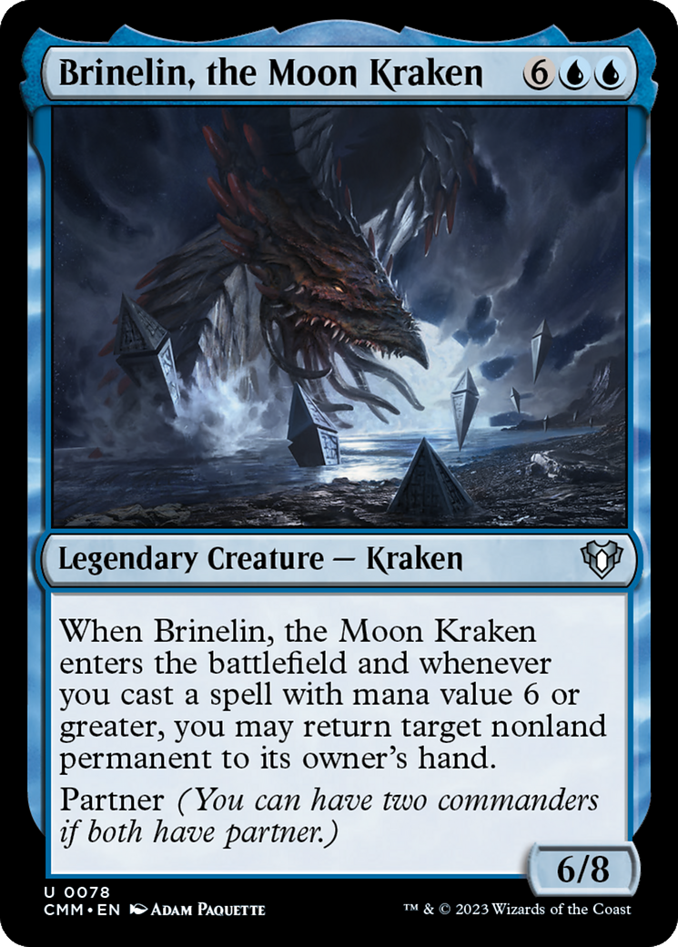 Brinelin, the Moon Kraken [Commander Masters] - Magic: The Gathering - Card Brawlers | Quebec | Canada |