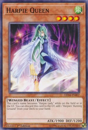 Harpie Queen [LED4-EN007] Common - Yu-Gi-Oh! - Card Brawlers | Quebec | Canada |