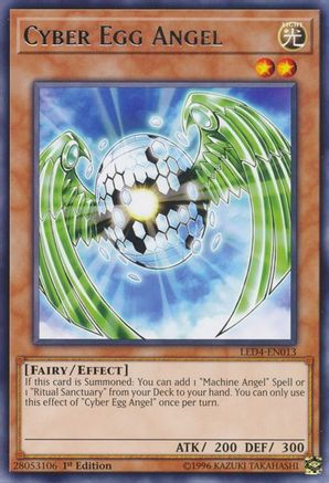 Cyber Egg Angel [LED4-EN013] Rare - Yu-Gi-Oh! - Card Brawlers | Quebec | Canada |