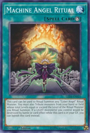 Machine Angel Ritual [LED4-EN021] Common - Yu-Gi-Oh! - Card Brawlers | Quebec | Canada |