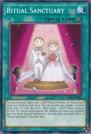 Ritual Sanctuary [LED4-EN022] Common - Yu-Gi-Oh! - Card Brawlers | Quebec | Canada |