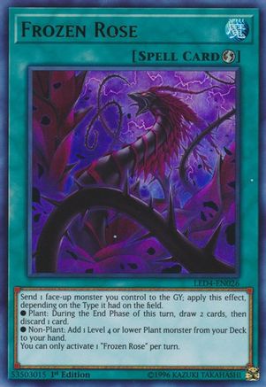Frozen Rose [LED4-EN026] Ultra Rare - Yu-Gi-Oh! - Card Brawlers | Quebec | Canada |