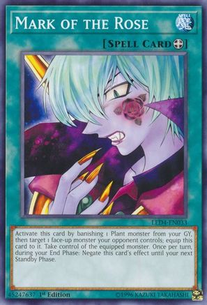 Mark of the Rose [LED4-EN033] Common - Yu-Gi-Oh! - Card Brawlers | Quebec | Canada |
