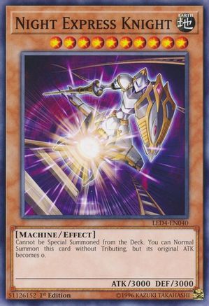 Night Express Knight [LED4-EN040] Common - Yu-Gi-Oh! - Card Brawlers | Quebec | Canada |