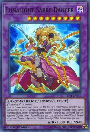 Lunalight Sabre Dancer [LED4-EN045] Super Rare - Yu-Gi-Oh! - Card Brawlers | Quebec | Canada |