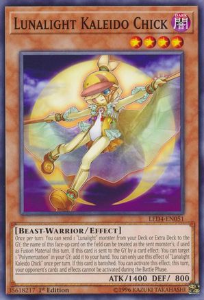 Lunalight Kaleido Chick [LED4-EN051] Common - Yu-Gi-Oh! - Card Brawlers | Quebec | Canada |