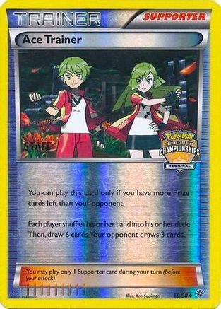 Ace Trainer (69/98) (Staff Regional Championship Promo) [XY: Ancient Origins] - Pokémon - Card Brawlers | Quebec | Canada |