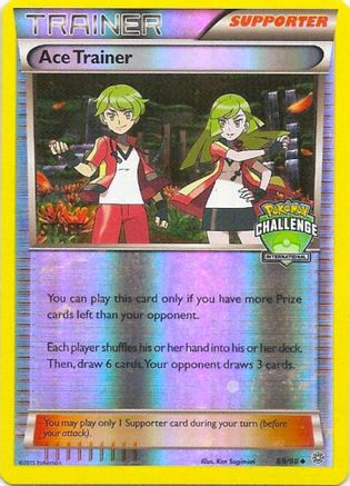 Ace Trainer (69/98) (International Challenge Promo Staff) [XY: Ancient Origins] - Pokémon - Card Brawlers | Quebec | Canada |