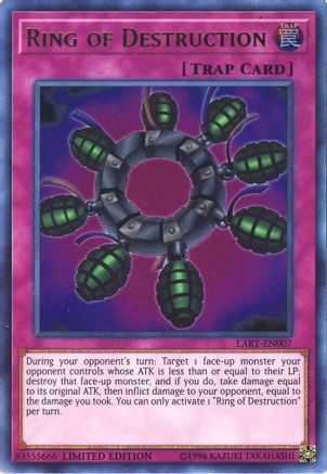 Ring of Destruction [LART-EN007] Ultra Rare - Yu-Gi-Oh! - Card Brawlers | Quebec | Canada |
