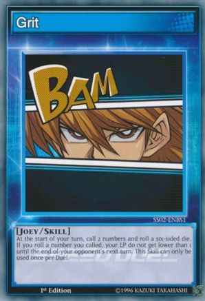 Grit [SS02-ENBS1] Common - Yu-Gi-Oh! - Card Brawlers | Quebec | Canada |