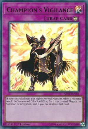 Champion's Vigilance [SS02-ENV01] Ultra Rare - Yu-Gi-Oh! - Card Brawlers | Quebec | Canada |