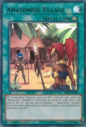 Amazoness Village [SS02-ENV03] Ultra Rare - Yu-Gi-Oh! - Card Brawlers | Quebec | Canada |