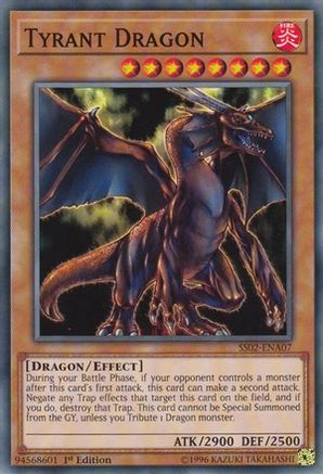Tyrant Dragon [SS02-ENA07] Common - Yu-Gi-Oh! - Card Brawlers | Quebec | Canada |