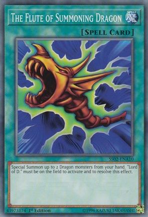 The Flute of Summoning Dragon [SS02-ENA10] Common - Yu-Gi-Oh! - Card Brawlers | Quebec | Canada |