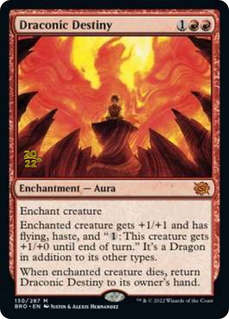 Draconic Destiny [The Brothers' War Prerelease Promos] - Magic: The Gathering - Card Brawlers | Quebec | Canada |