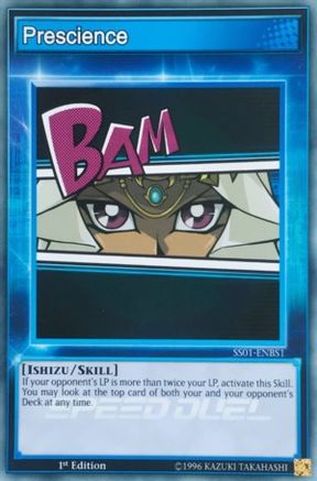Prescience [SS01-ENBS1] Common - Yu-Gi-Oh! - Card Brawlers | Quebec | Canada |