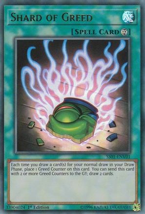 Shard of Greed [SS01-ENV01] Ultra Rare - Yu-Gi-Oh! - Card Brawlers | Quebec | Canada |