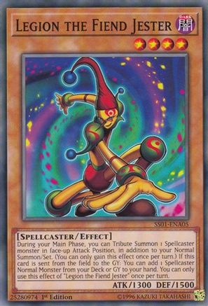 Legion the Fiend Jester [SS01-ENA05] Common - Yu-Gi-Oh! - Card Brawlers | Quebec | Canada |