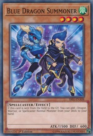 Blue Dragon Summoner [SS01-ENA08] Common - Yu-Gi-Oh! - Card Brawlers | Quebec | Canada |