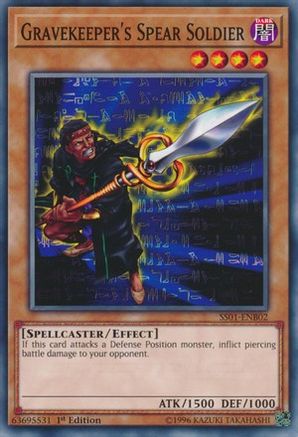 Gravekeeper's Spear Soldier [SS01-ENB02] Common - Yu-Gi-Oh! - Card Brawlers | Quebec | Canada |