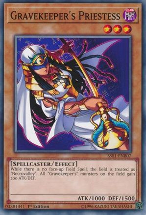 Gravekeeper's Priestess [SS01-ENB07] Common - Yu-Gi-Oh! - Card Brawlers | Quebec | Canada |