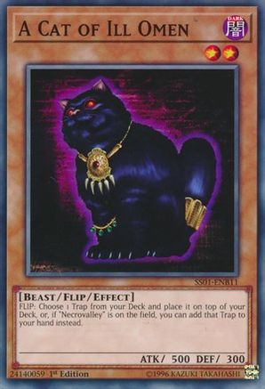 A Cat of Ill Omen [SS01-ENB11] Common - Yu-Gi-Oh! - Card Brawlers | Quebec | Canada |