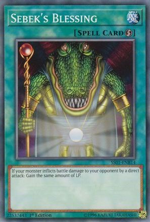 Sebek's Blessing [SS01-ENB14] Common - Yu-Gi-Oh! - Card Brawlers | Quebec | Canada |