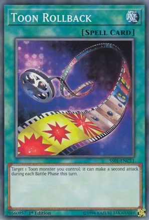 Toon Rollback [SS01-ENC11] Common - Yu-Gi-Oh! - Card Brawlers | Quebec | Canada |