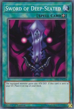 Sword of Deep-Seated [SS01-ENC14] Common - Yu-Gi-Oh! - Card Brawlers | Quebec | Canada |