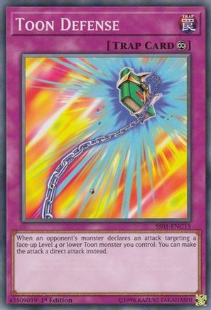 Toon Defense [SS01-ENC15] Common - Yu-Gi-Oh! - Card Brawlers | Quebec | Canada |