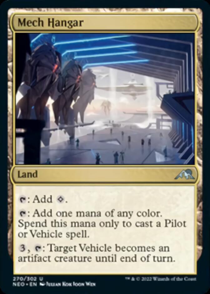 Mech Hangar [Kamigawa: Neon Dynasty] - Magic: The Gathering - Card Brawlers | Quebec | Canada |