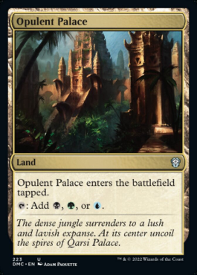 Opulent Palace [Dominaria United Commander] - Magic: The Gathering - Card Brawlers | Quebec | Canada |