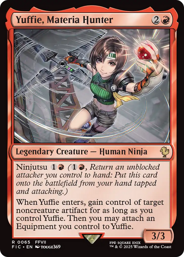 Yuffie, Materia Hunter [FINAL FANTASY Commander] - Magic: The Gathering - Card Brawlers | Quebec | Canada |