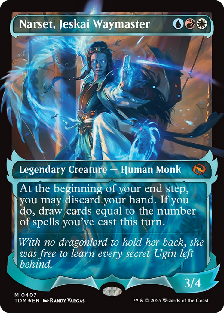 Narset, Jeskai Waymaster (Showcase) [Tarkir: Dragonstorm] - Magic: The Gathering - Card Brawlers | Quebec | Canada |