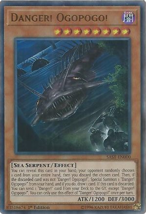 Danger! Ogopogo! [SAST-EN000] Ultra Rare - Yu-Gi-Oh! - Card Brawlers | Quebec | Canada |