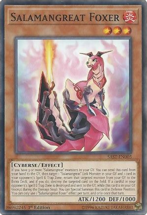 Salamangreat Foxer [SAST-EN005] Common - Yu-Gi-Oh! - Card Brawlers | Quebec | Canada |