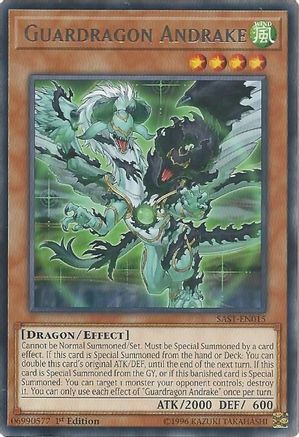 Guardragon Andrake [SAST-EN015] Rare - Yu-Gi-Oh! - Card Brawlers | Quebec | Canada |