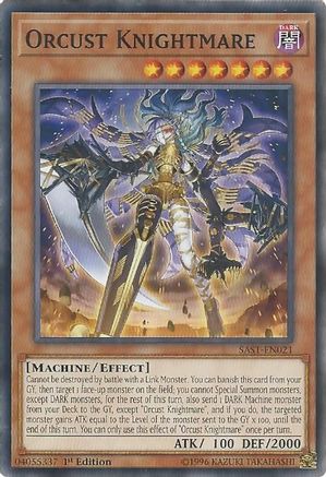 Orcust Knightmare [SAST-EN021] Common - Yu-Gi-Oh! - Card Brawlers | Quebec | Canada |