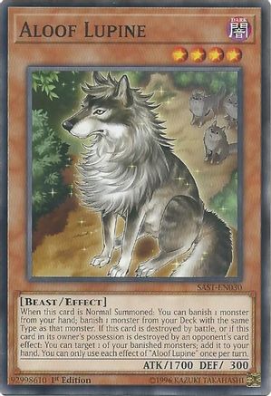 Aloof Lupine [SAST-EN030] Common - Yu-Gi-Oh! - Card Brawlers | Quebec | Canada |