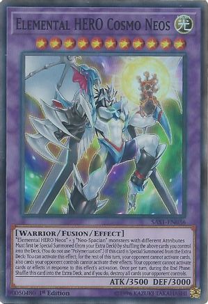 Elemental HERO Cosmo Neos [SAST-EN036] Super Rare - Yu-Gi-Oh! - Card Brawlers | Quebec | Canada |