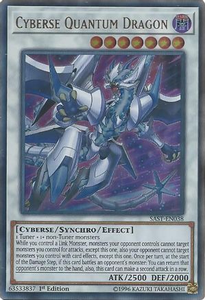 Cyberse Quantum Dragon [SAST-EN038] Ultra Rare - Yu-Gi-Oh! - Card Brawlers | Quebec | Canada |