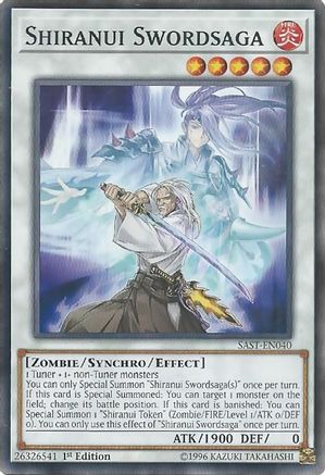 Shiranui Swordsaga [SAST-EN040] Common - Yu-Gi-Oh! - Card Brawlers | Quebec | Canada |