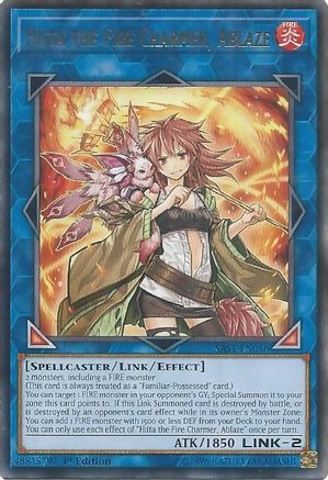 Hiita the Fire Charmer, Ablaze [SAST-EN056] Rare - Yu-Gi-Oh! - Card Brawlers | Quebec | Canada |