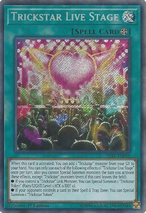 Trickstar Live Stage [SAST-EN058] Secret Rare - Yu-Gi-Oh! - Card Brawlers | Quebec | Canada |