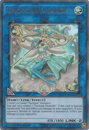 Trickstar Divaridis [SAST-EN049] Ultra Rare - Yu-Gi-Oh! - Card Brawlers | Quebec | Canada |